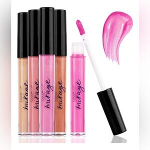 ColorCo Mirage Lip Gloss Set. New Christmas Gift Glamor Chic Five Shades Almar